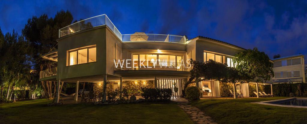 Villa Sitges Tupinetti Beach At 1 Min Walk Amaizing Garden And View Center Sitges 5 Minutes Walk Exterior foto